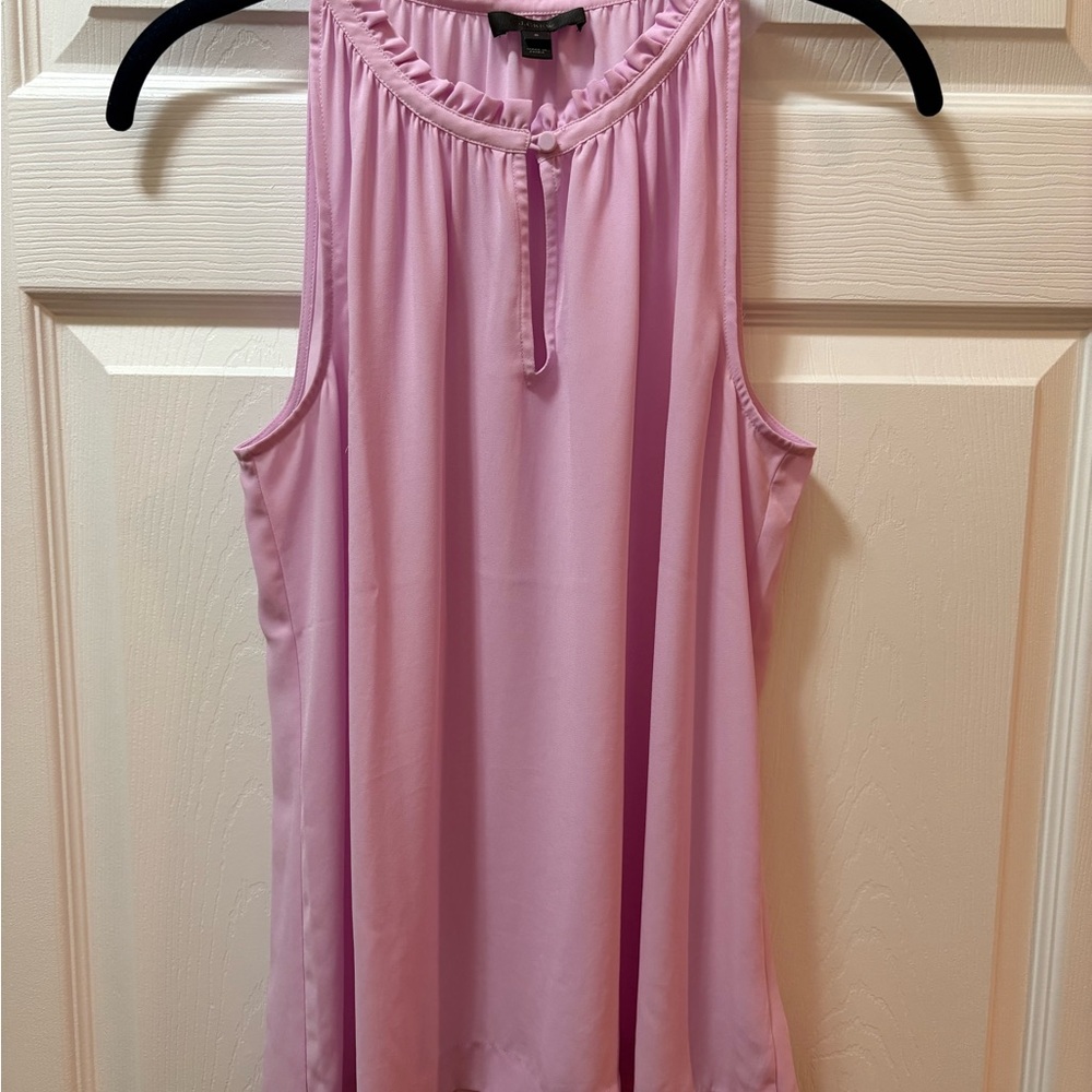 JCrew Pink Sleeveless Blouse